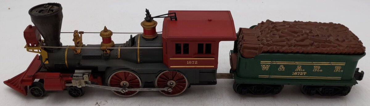 Lionel 1872 Vintage O General 4-4-0 Steam Locomotive & Tender VG
