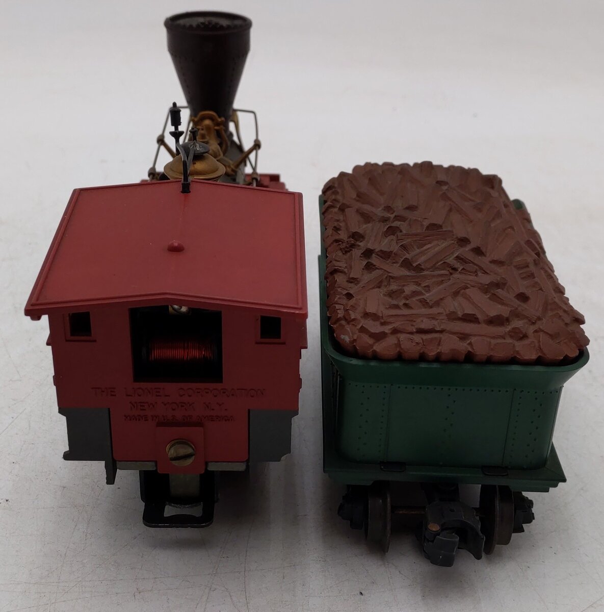 Lionel 1872 Vintage O General 4-4-0 Steam Locomotive & Tender VG
