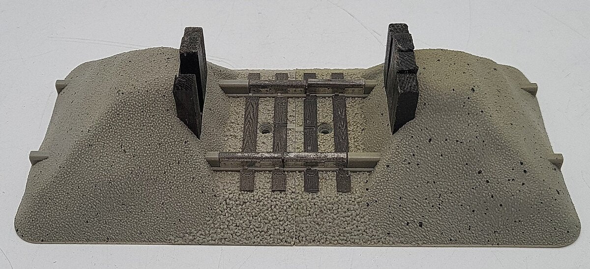 Lionel 6-12059 O Scale Fast Track Earthen Bumpers (Pack of 2) VG