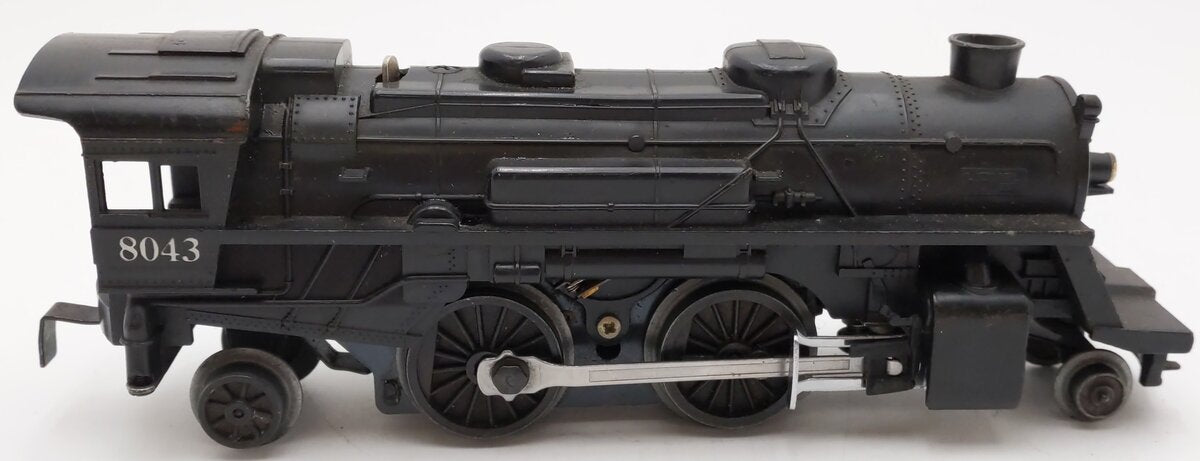 Lionel 6-8043 O Gauge 2-4-2 Steam Locomotive EX