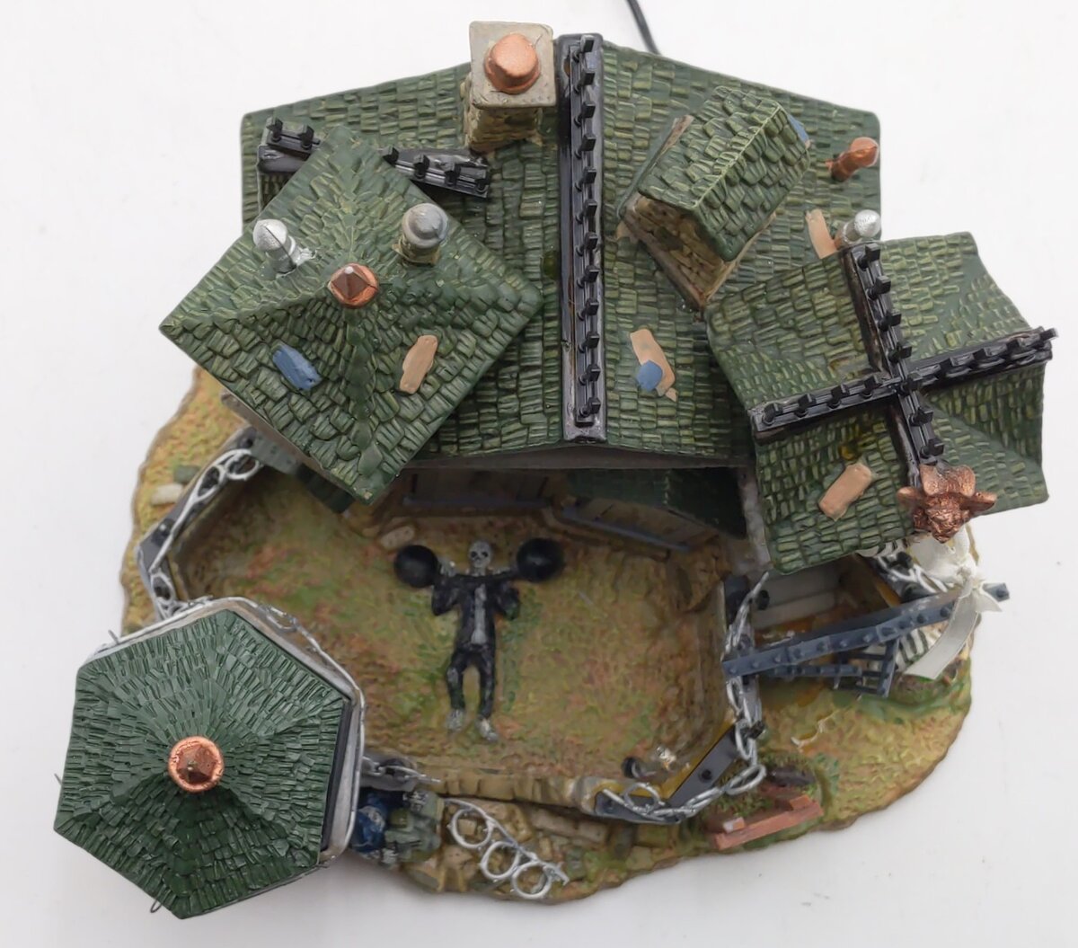 Lemax 75497 Spooky Town Forsaken Souls Prison Display EX/Box