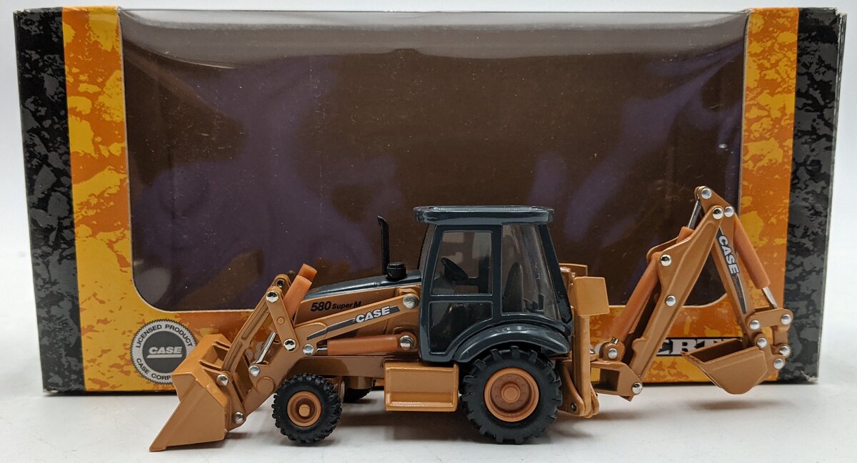 Ertl 14155 1:50 Diecast 580M Tractor Loader Backhoe NIB