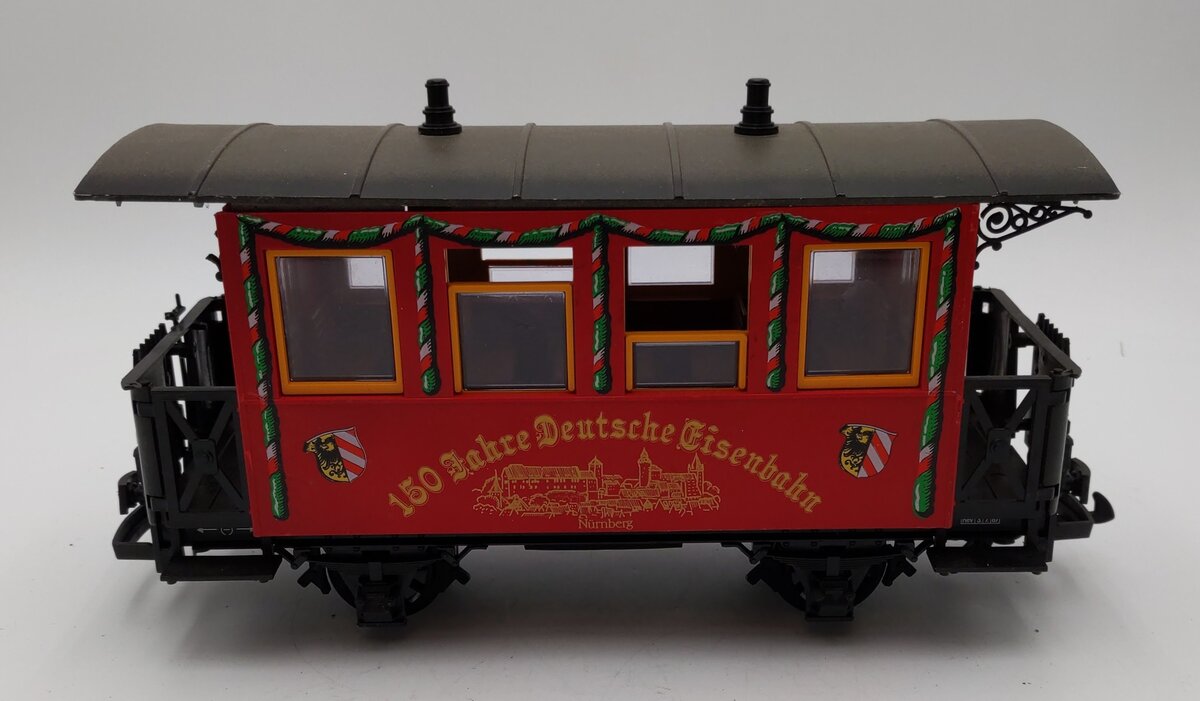 LGB 3150 G Gauge Deutsche Eisenbahn 150th Anniversary Passenger Car VG