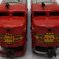 Lionel 212 Vintage O Santa Fe Alco AA Diesel Locomotive Set VG