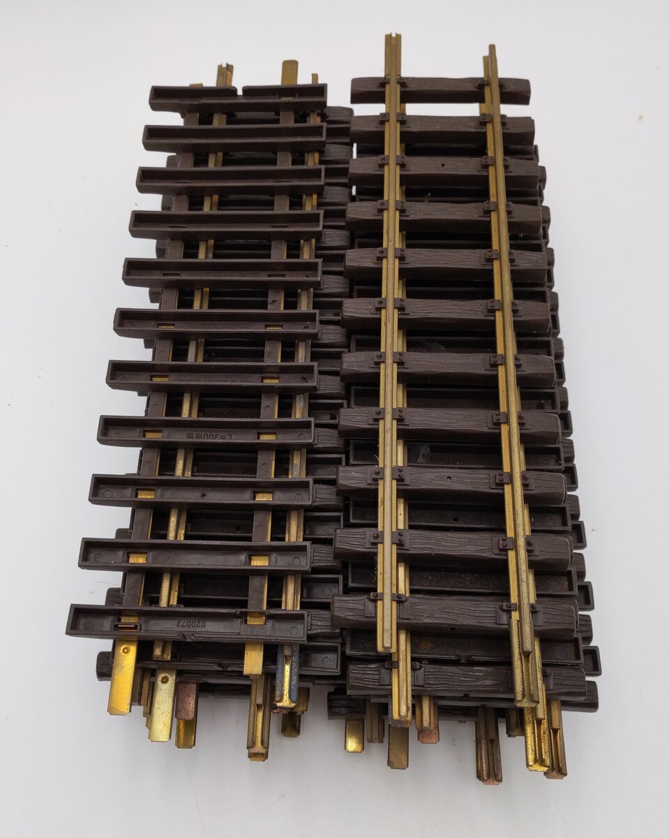 LGB 1000 G Scale 12 Inch Straight Track Sections (20) VG