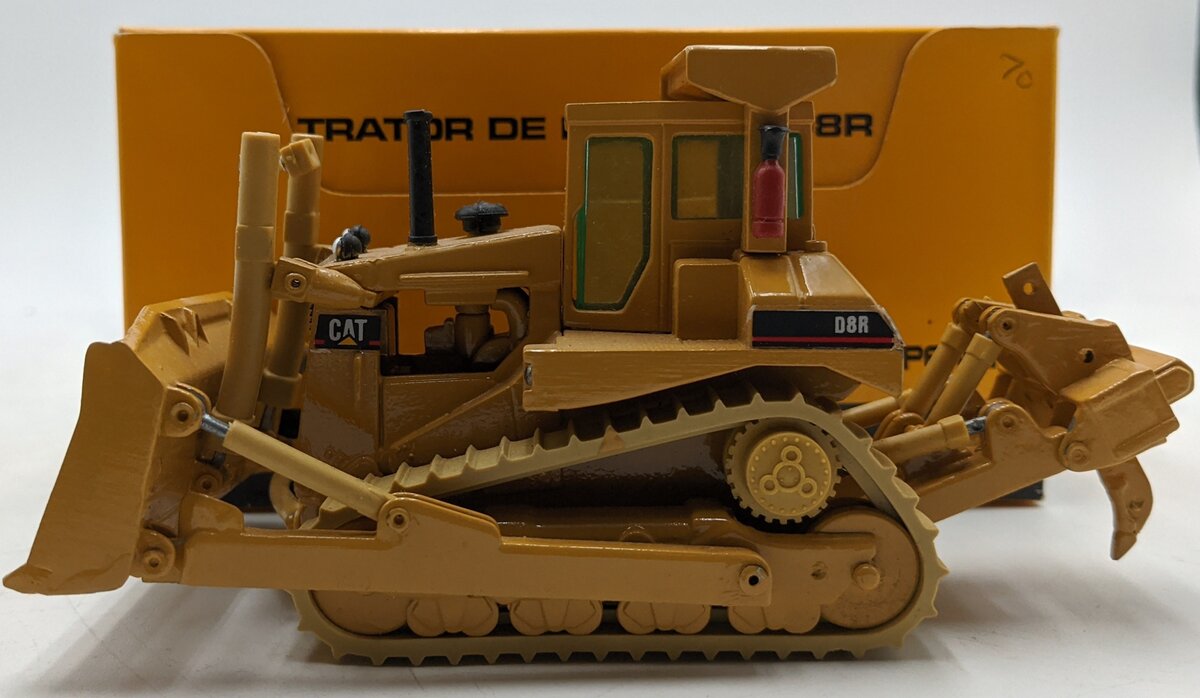 ARPRA Supermini 1:50 Diecast Caterpillar D8R Bulldozer Ripper VG/Box