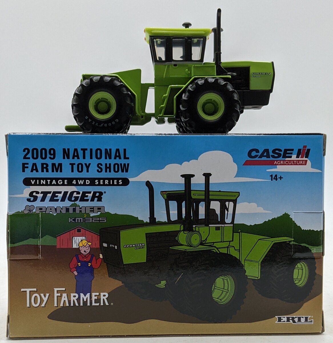 Ertl 14667A 1:64 Diecast Steiger Panther KM-325 Tractor 2009 National Farm Show NIB