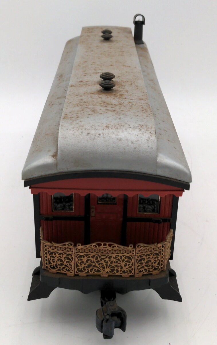 Aristo-Craft 31206 G Scale Southern Pacific Observation Car w/ Metal Wheels VG/Box