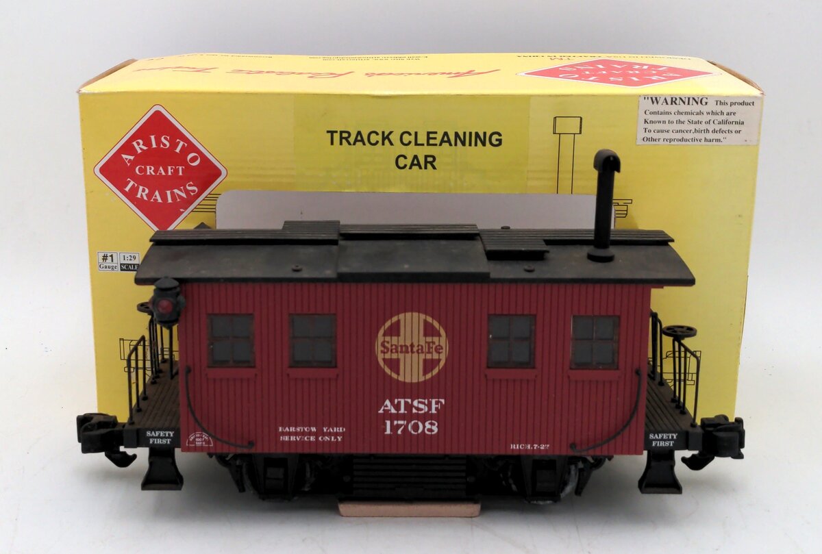 Aristo-Craft 46954 G Scale Track Cleaning Caboose VG/Box