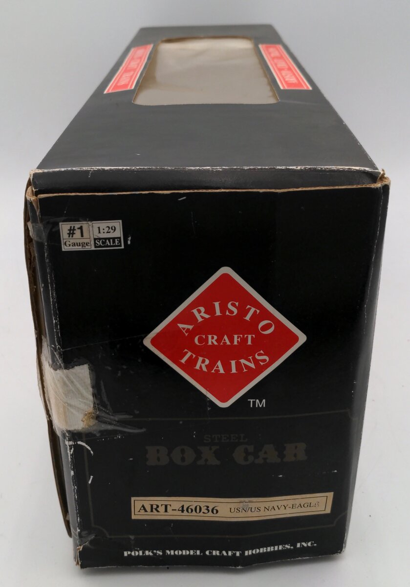 Aristo-Craft 46036 Aristo-Craft 46036 US Navy Boxcar VG/Box