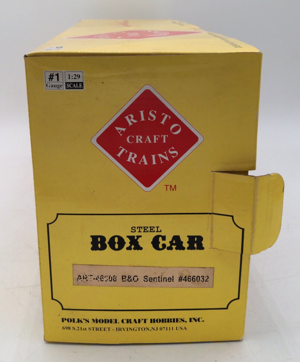 Aristo-Craft 46008 Baltimore & Ohio Sentinel Boxcar - Precisionbld Custom EX/Box