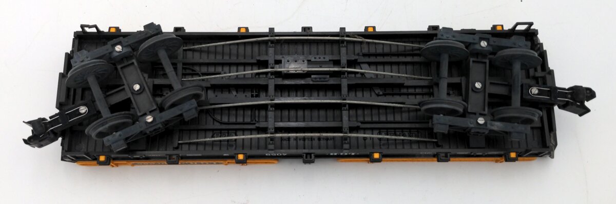 LGB 4059 G Scale Flatcar w/ 2 Mercedes Automobiles #4059 EX/Box