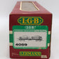 LGB 4059 G Scale Flatcar w/ 2 Mercedes Automobiles #4059 EX/Box