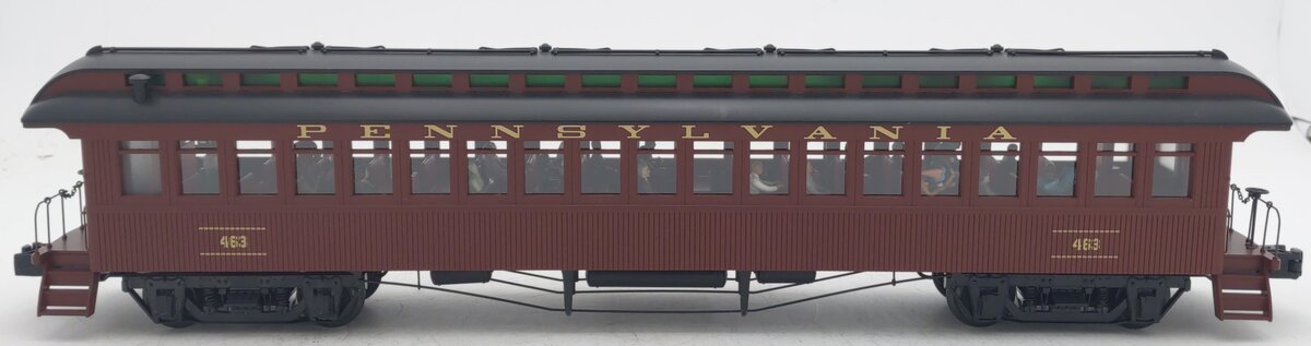 MTH 20-62004 O Gauge Pennsylvania 64' Woodsided Coach Car EX/Box