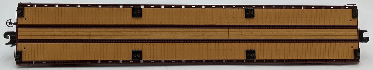 MTH 20-95260 O Norfolk Southern 60' Flat Car w/ Trash Containers #101128 VG/Box