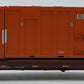 MTH 20-95260 O Norfolk Southern 60' Flat Car w/ Trash Containers #101128 VG/Box