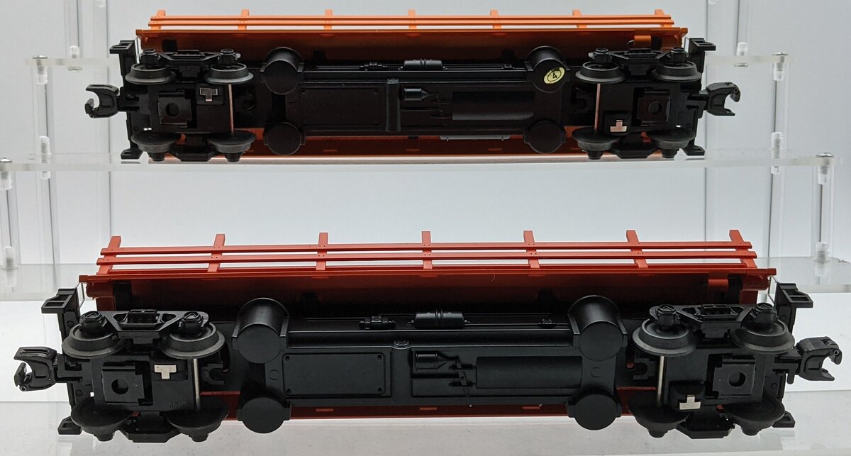 MTH 30-79589 O Operating Log Dump Car Set #919 & #8-54 LN/Box