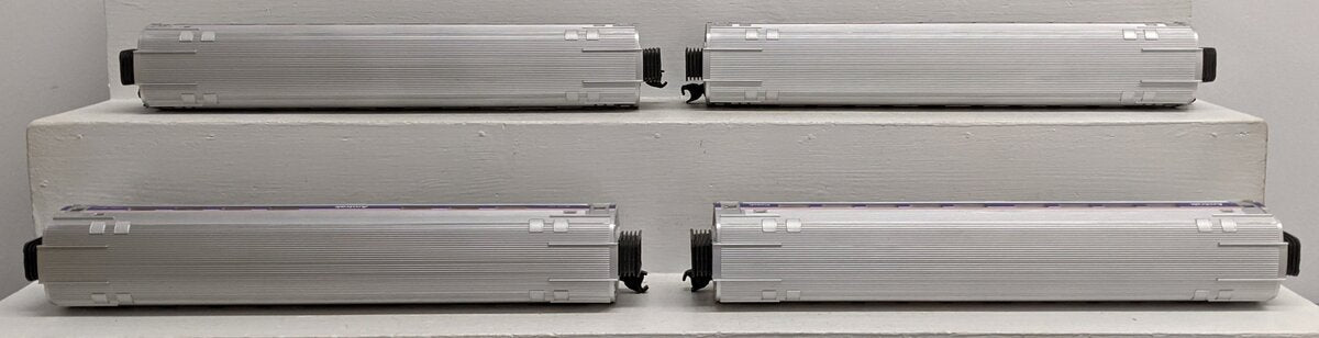 MTH 30-6529 O Amtrak O-31 Amfleet Phase 4 Coach Set (Set of 4) VG/Box