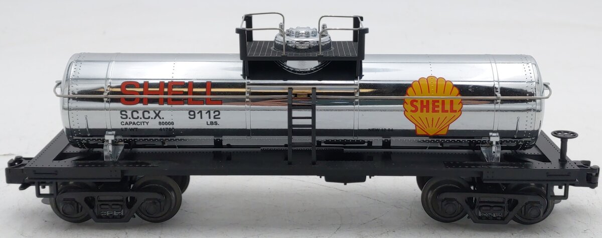 MTH 33-7328 O Gauge Shell Tank Car # 9112 EX/Box