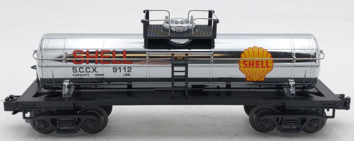 MTH 33-7328 O Gauge Shell Tank Car # 9112 EX/Box