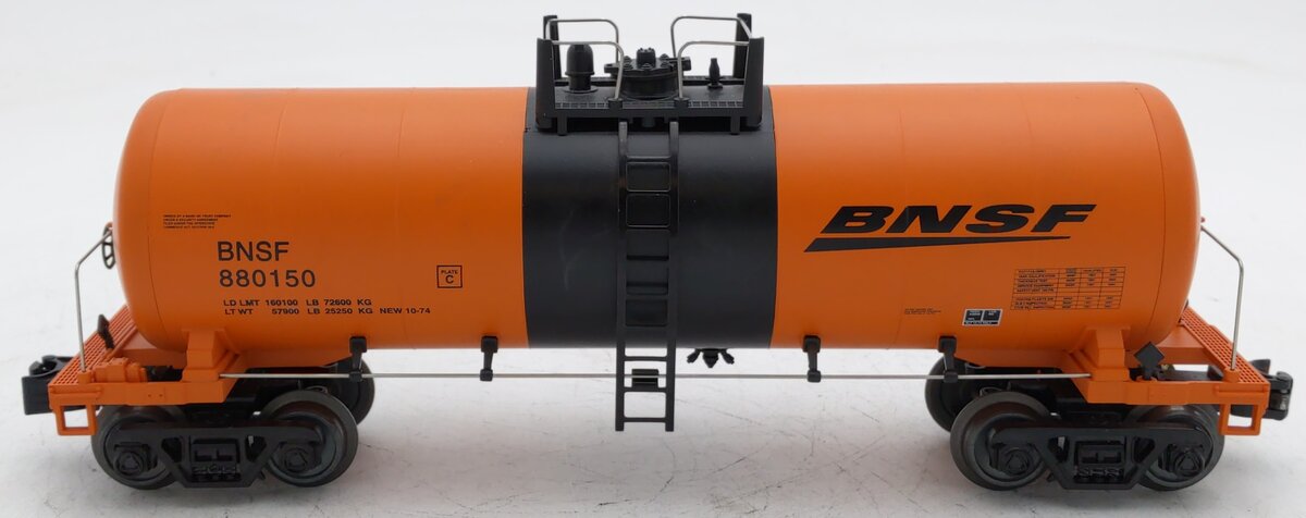 MTH 30-4232B O Gauge BNSF Modern Tank #880150 EX/Box