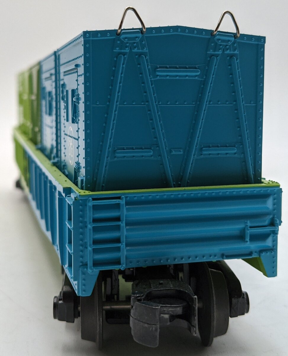 MTH 30-72199 O G.E. Evolution Gondola Car with LCL Containers #2019 EX/Box