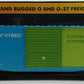 MTH 30-74912 O GEVO 40' High Cube Boxcar VG/Box