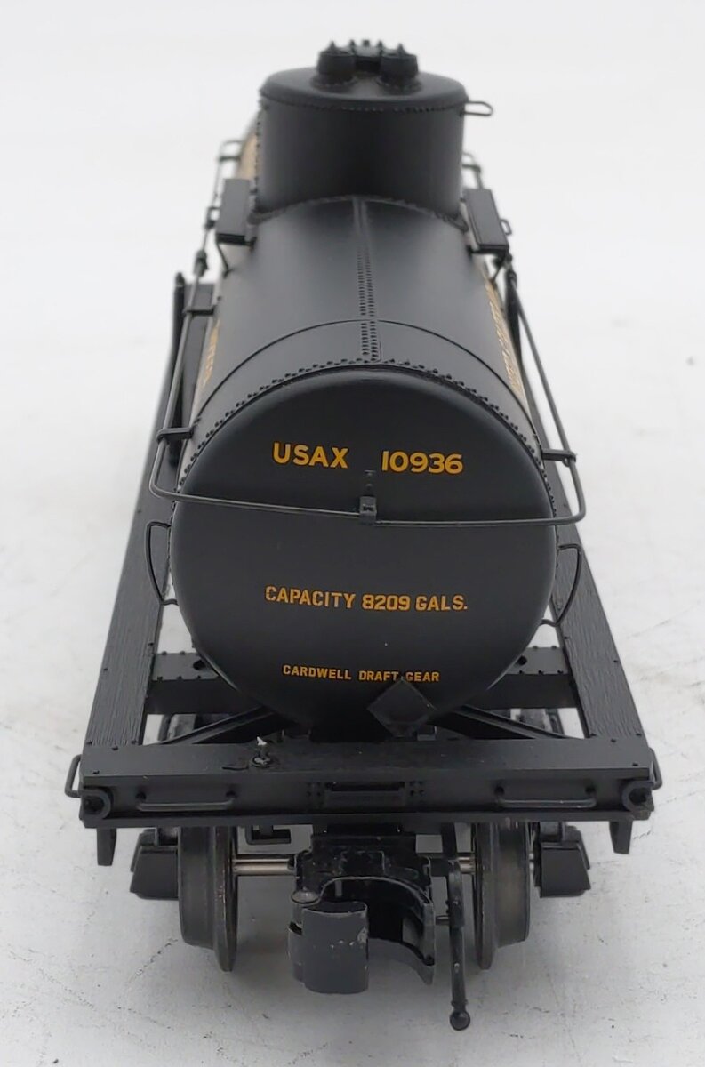 Atlas 3003826-3 O Gauge USAX 8,000-Gallon Tank Car #10936 (3-Rail) EX/Box
