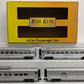 MTH 30-67773 O-27 New York Central 60' Streamline Passenger Car NYC Set (4) VG/Box