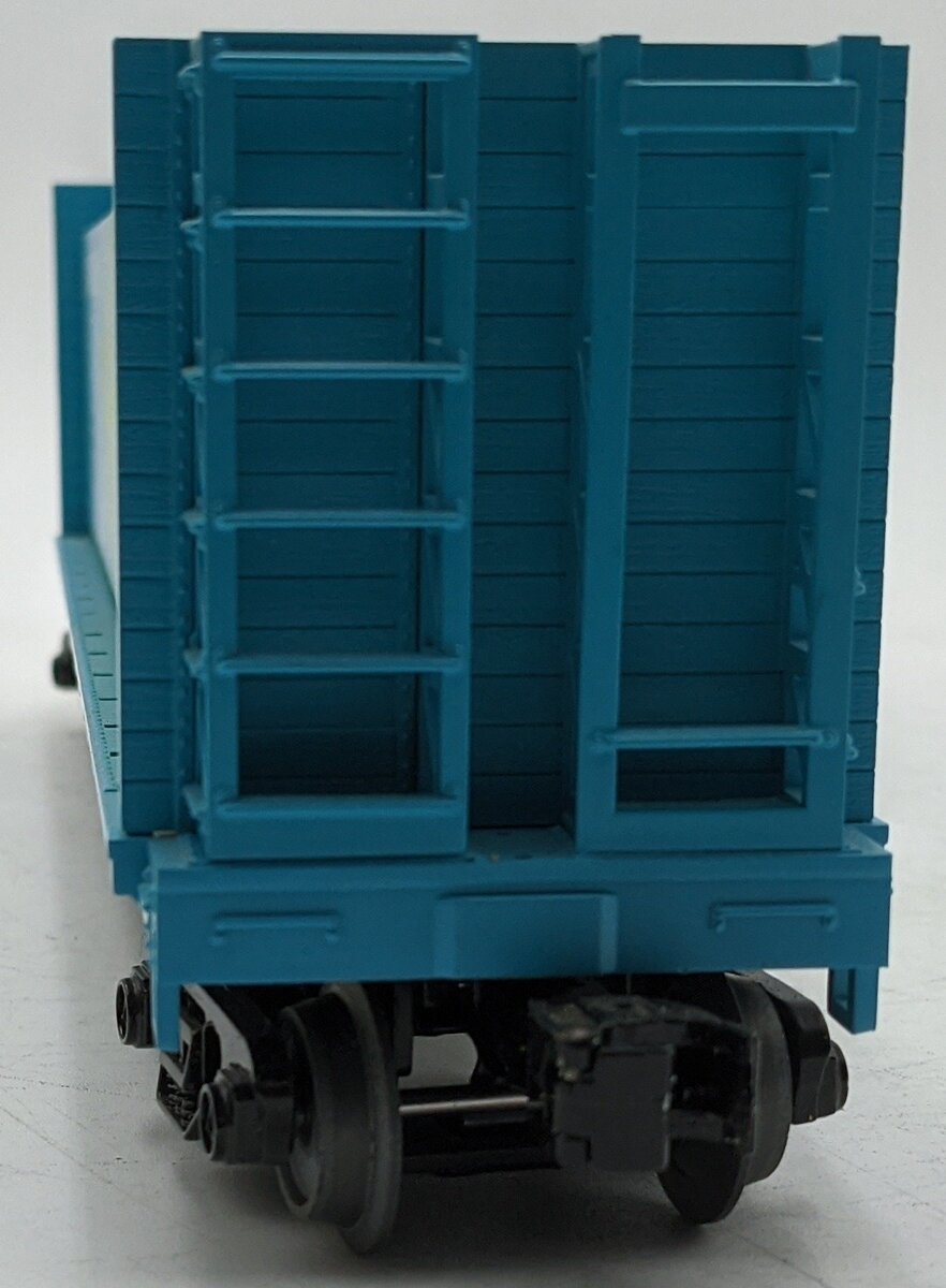 MTH 30-76614 O General Electric Bulkhead Flatcar with Lumber Load EX/Box
