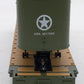 MTH 20-95330 O Gauge U.S. Army Flatcar w/ 2 PUP Trailers #1947 EX/Box