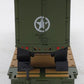 MTH 20-95330 O Gauge U.S. Army Flatcar w/ 2 PUP Trailers #1947 EX/Box
