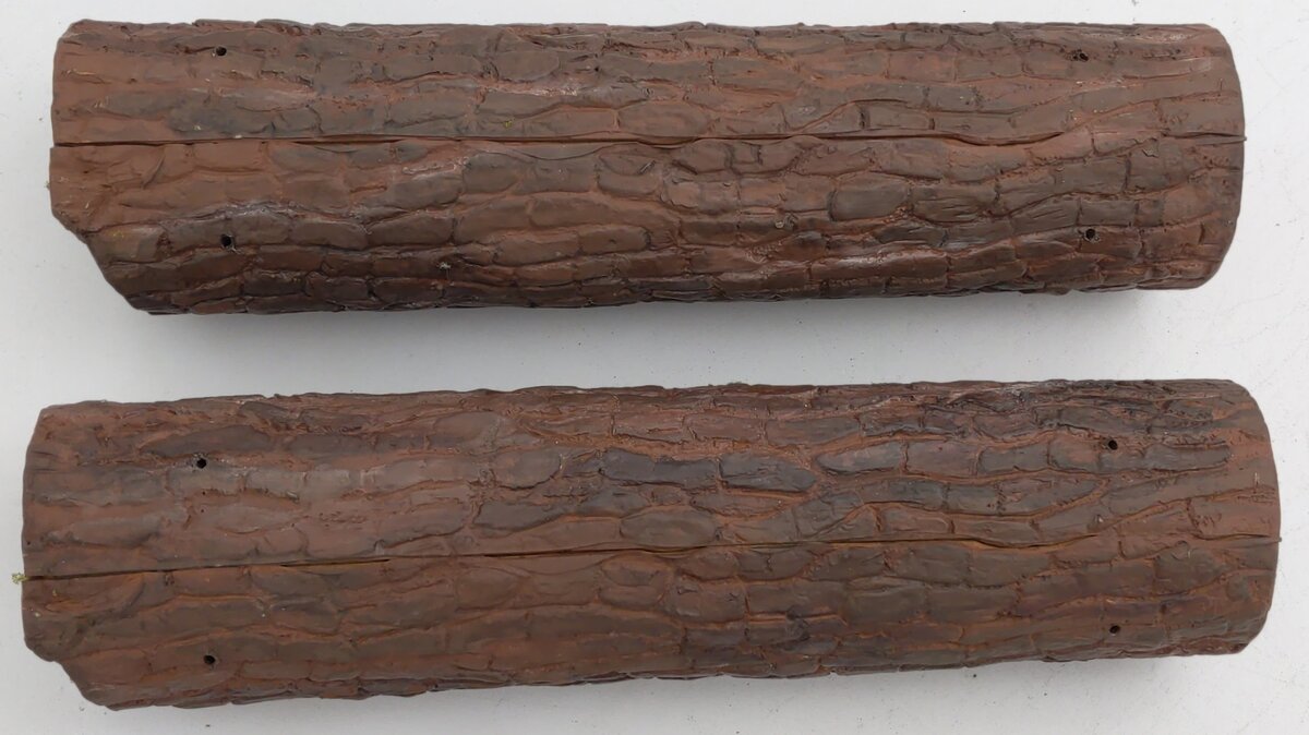Lionel 6-84167 O Gauge Brown Logging Disconnects (Pack of 2) EX/Box