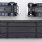 MTH 30-8304 O Chesapeake & Ohio Diecast Flatcar w/ 1932 Ertl Panel Vans #80410 EX/Box
