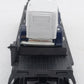 MTH 30-8304 O Chesapeake & Ohio Diecast Flatcar w/ 1932 Ertl Panel Vans #80410 EX/Box