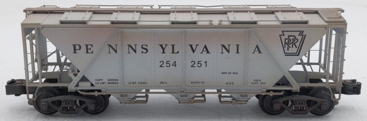 Weaver G24004 O Gauge Pennsylvania H30 Hopper Car #254251 (Custom)/Box