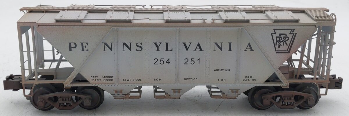 Weaver G24004 O Gauge Pennsylvania H30 Hopper Car #254251 (Custom)/Box