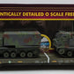 MTH 20-95468 O US Army 60' Flatcar with 2 M270 Rocket Launcher Vehicles #40210 EX/Box