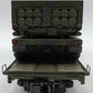MTH 20-95468 O US Army 60' Flatcar with 2 M270 Rocket Launcher Vehicles #40210 EX/Box