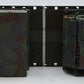 MTH 20-95468 O US Army 60' Flatcar with 2 M270 Rocket Launcher Vehicles #40210 EX/Box
