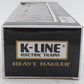 K-Line Heavy Hauler O Gauge PRR Pennsylvania Trailer #PCZ 202918 LN/Box
