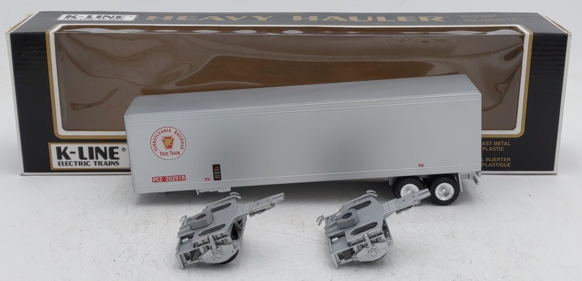 K-Line Heavy Hauler O Gauge PRR Pennsylvania Trailer #PCZ 202918 LN/Box