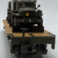 MTH 20-92149E O Gauge U.S Army Flat Car w/ Two Ambulances #609193 EX/Box
