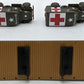 MTH 20-92149E O Gauge U.S Army Flat Car w/ Two Ambulances #609193 EX/Box