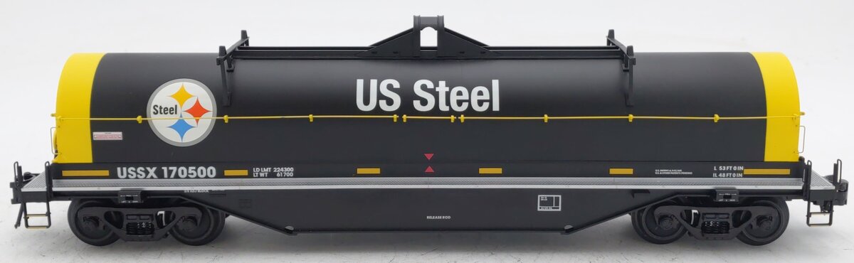 Atlas 3001719-1 O Gauge US Steel 42' Steel Coil Car #170500 3-Rail LN/Box