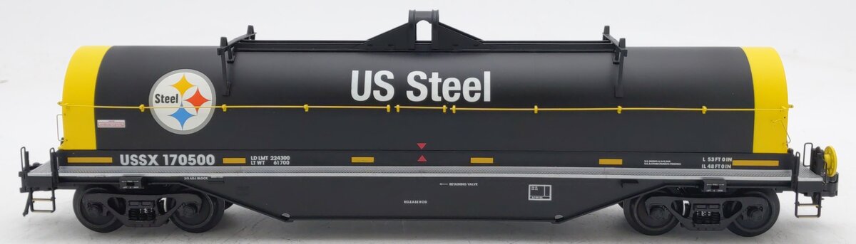 Atlas 3001719-1 O Gauge US Steel 42' Steel Coil Car #170500 3-Rail LN/Box