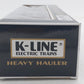 K-Line Heavy Hauler O Gauge PRR Pennsylvania Trailer #PCZ 201096 LN/Box