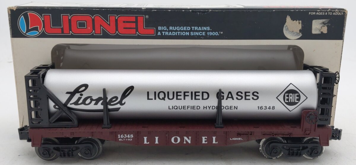 Lionel 6-16348 O Gauge Erie Liquefied Hydrogen Car VG/Box