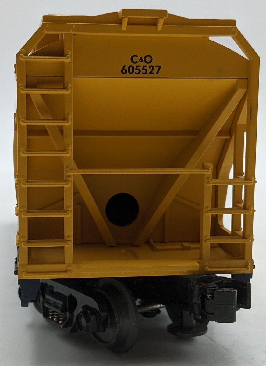 MTH 20-97422 O Gauge Chessie System 2-Bay Centerflow Hopper #605527 VG/Box