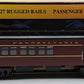 MTH 33-6246 O Gauge Pennsylvania O-27 Madison Combine Car #4799 VG/Box
